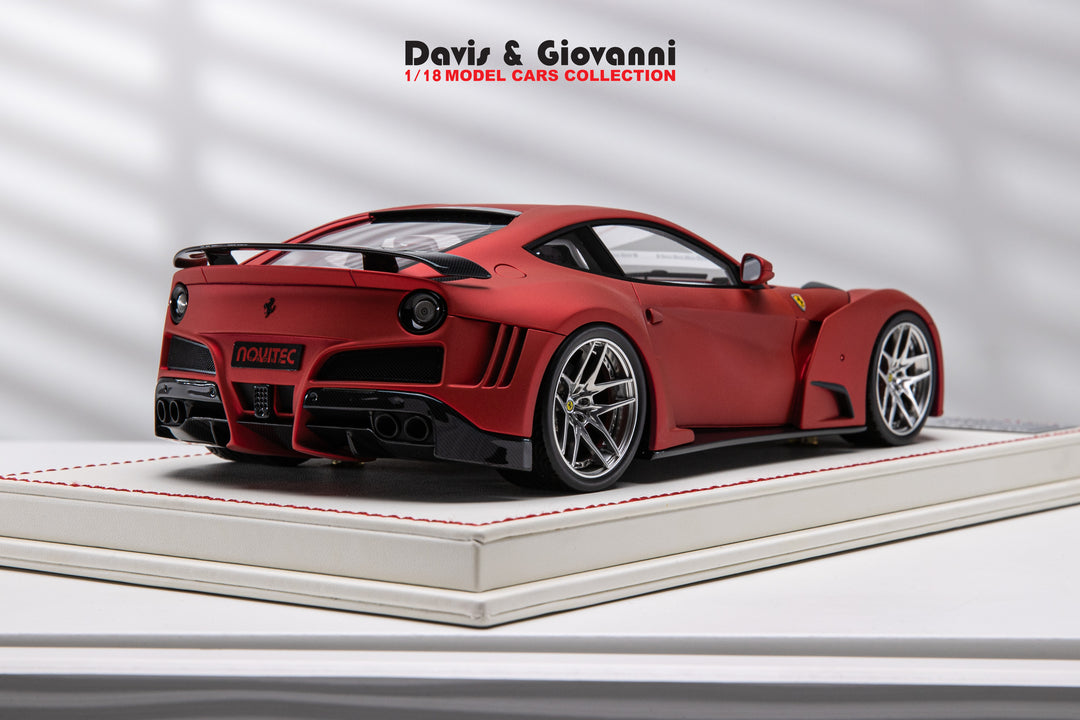 Ferrari F12 N-LARGO S NOVITEC (Matt Chrome Red) [Davis & Giovanni] 1 OF 1