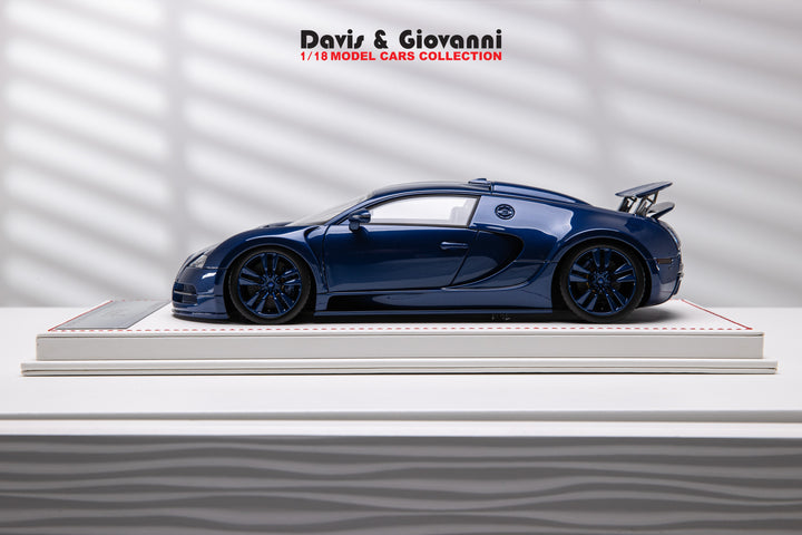 Bugatti Veyron Mansory "Vincero" (Blue Carbon) [Davis & Giovanni] 1/18 scale