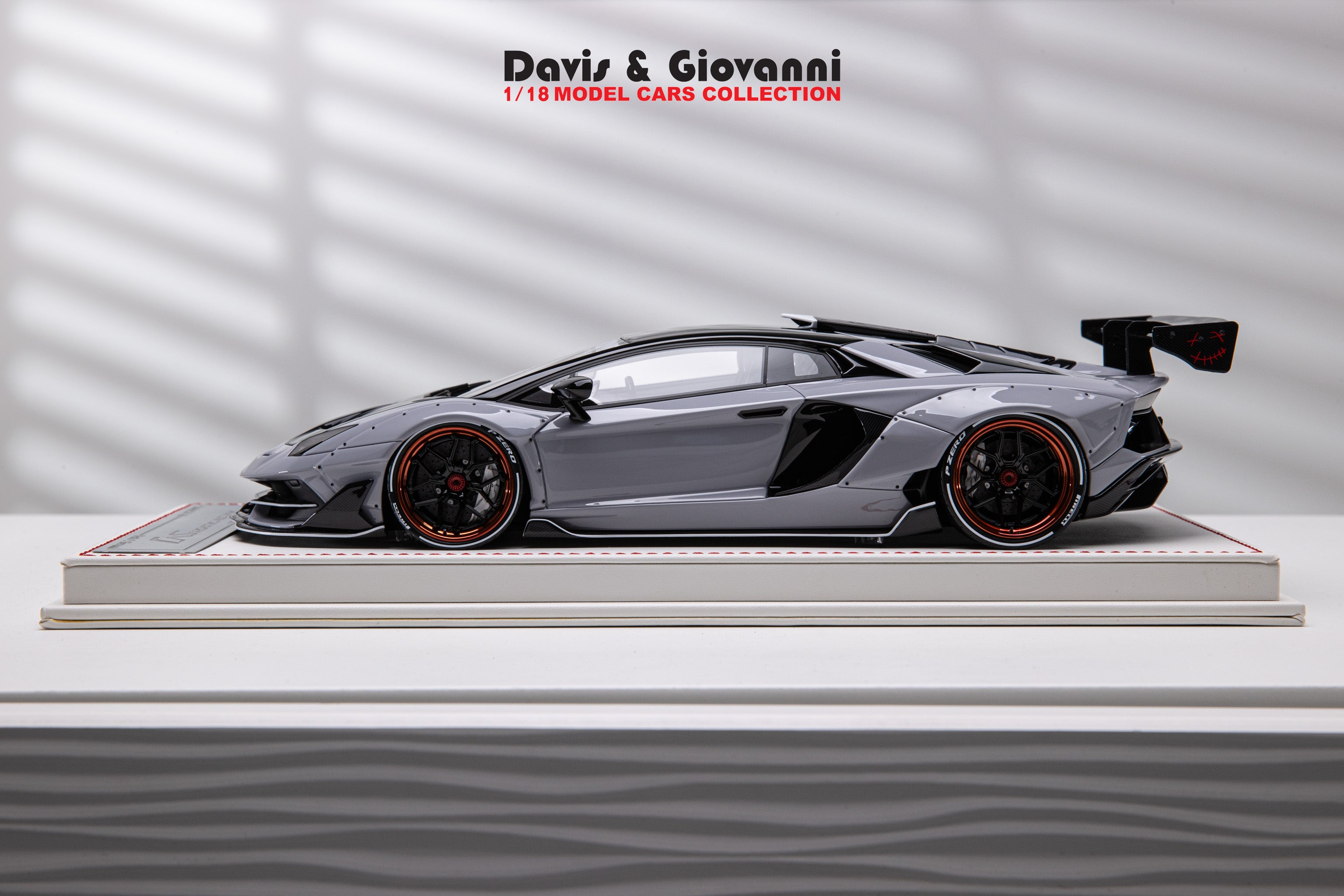 Lamborghini Aventador SVJ LBWK (Gray) [Davis & Giovanni] 1