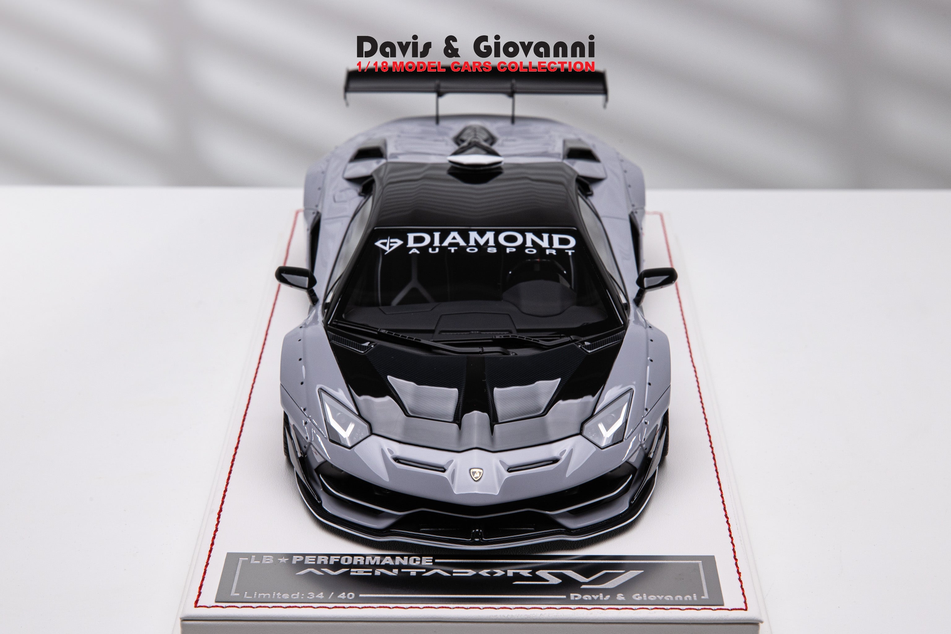 Lamborghini Aventador SVJ LBWK (Gray) [Davis & Giovanni] 1