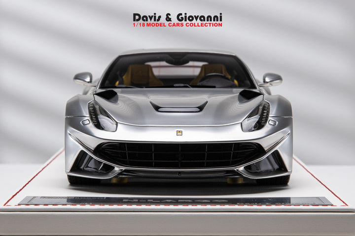 Ferrari F12 N-LARGO NOVITEC (Chrome) [Davis & Giovanni] 1/18 scale