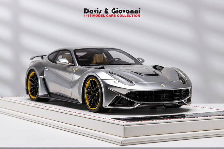 Ferrari F12 N-LARGO NOVITEC (Chrome) [Davis & Giovanni] 1/18 scale