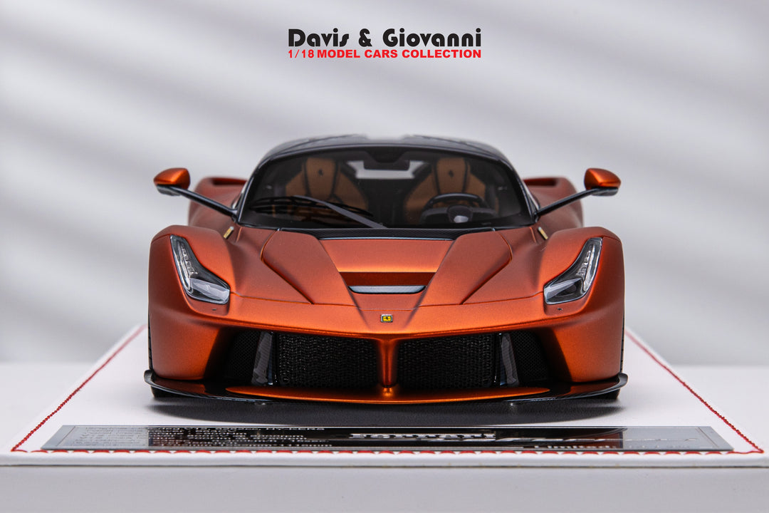 Ferrari LaFerrari (Matt Chrome Orange) [Davis & Giovanni] 1:18