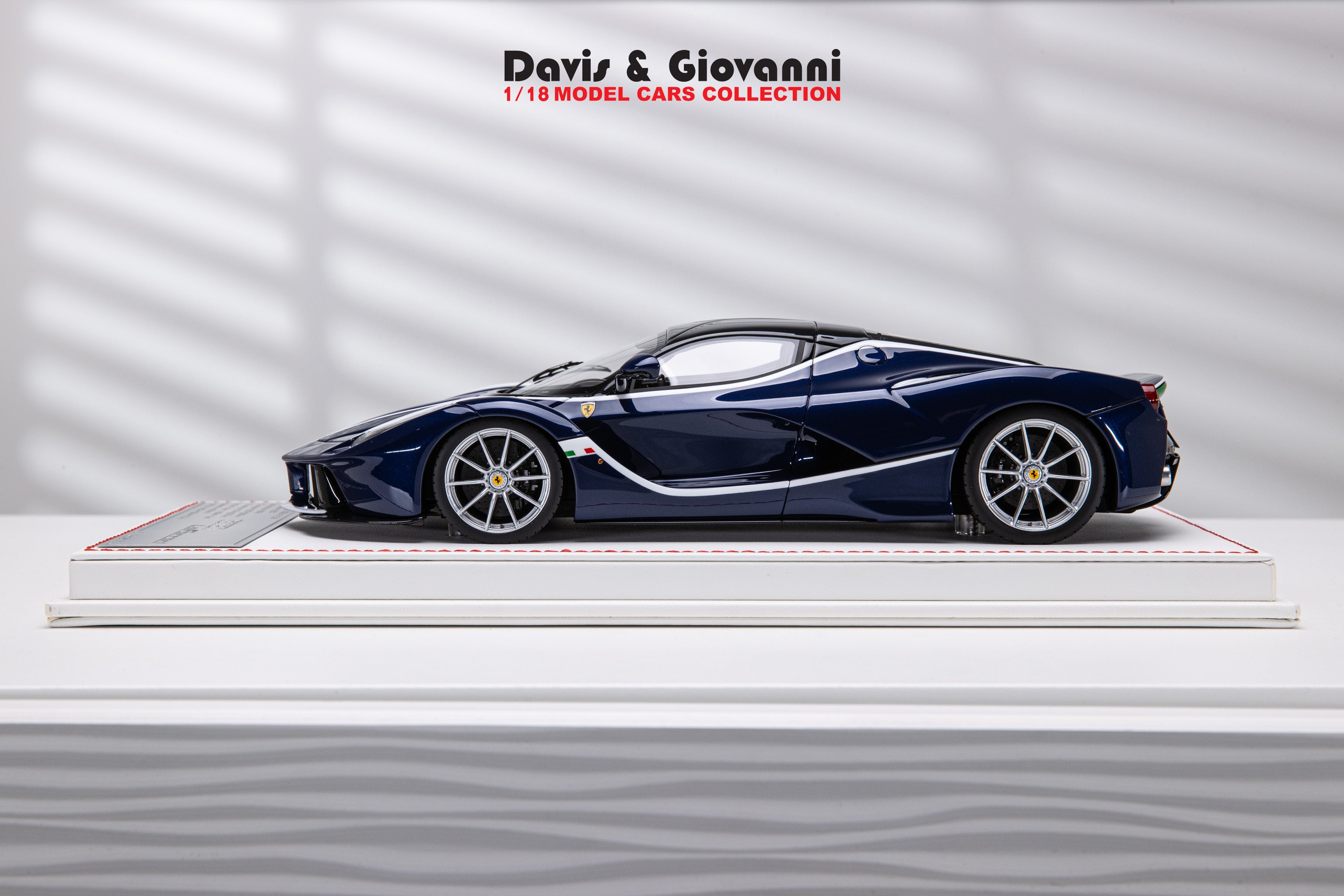 Ferrari LaFerrari (Dark Metallic Blue) [Davis & Giovanni] 1