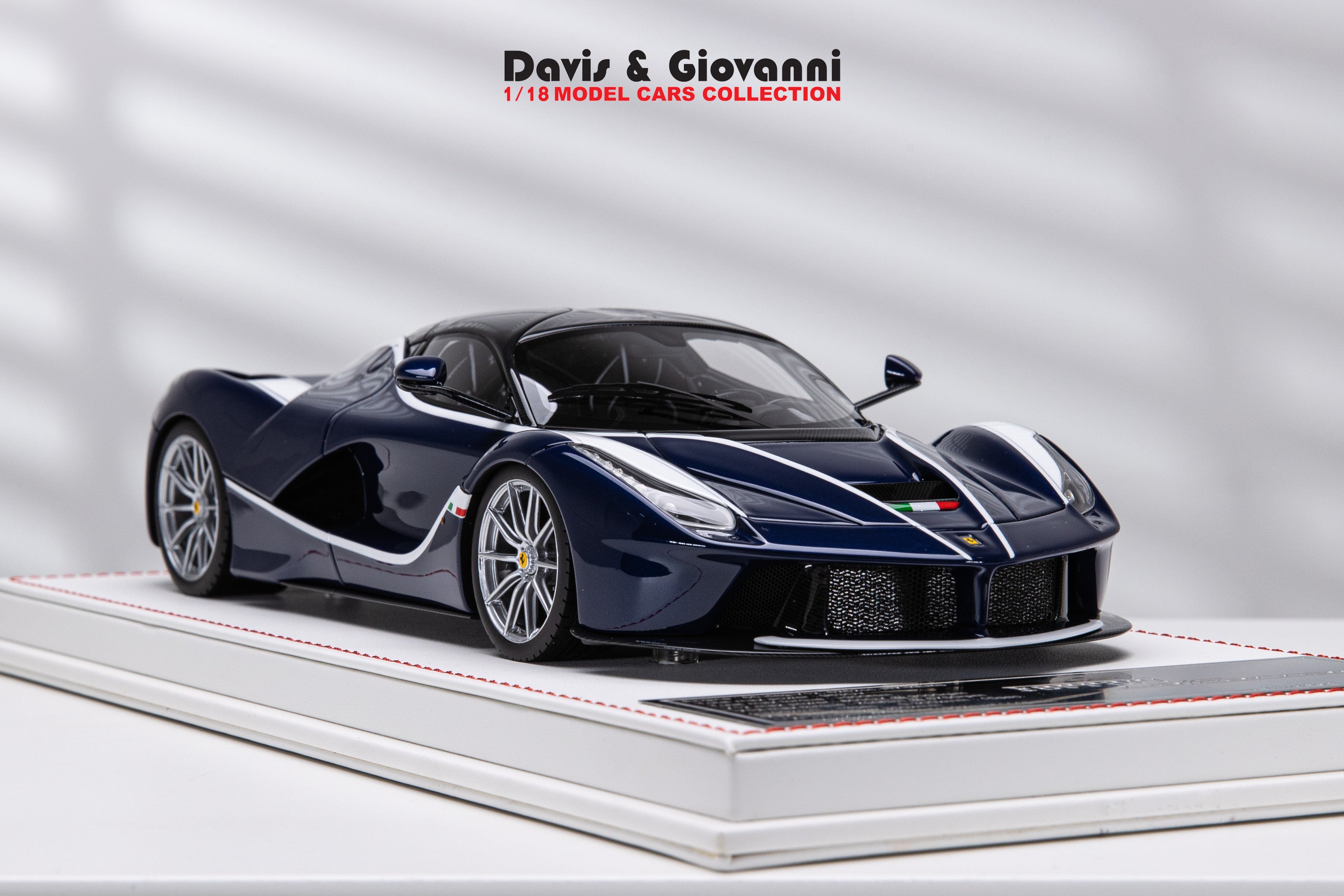 Ferrari LaFerrari (Dark Metallic Blue) [Davis & Giovanni] 1