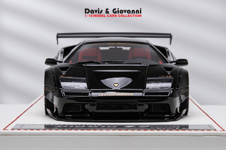 Lamborghini Diablo 6.0 LBWK (Black Gloss) [Davis & Giovanni] 1/18 scale