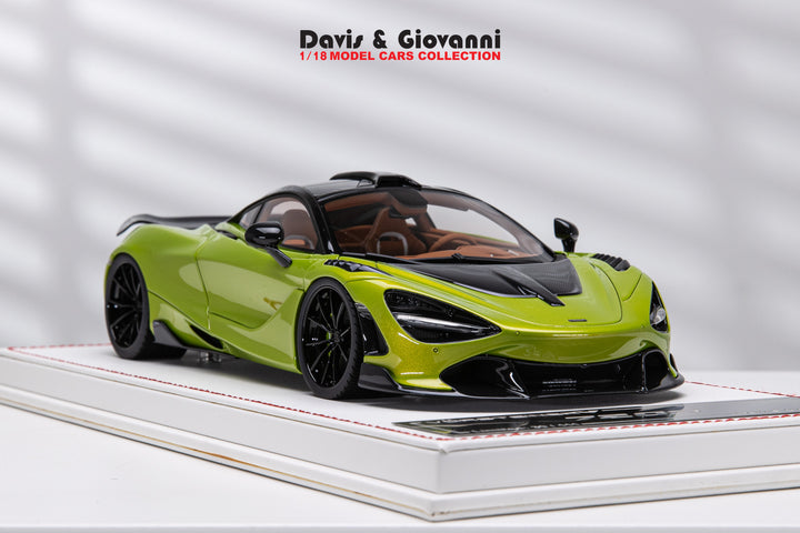 McLaren 720s VORSTEINER (Flux Green) [Davis & Giovanni] 1/18 scale