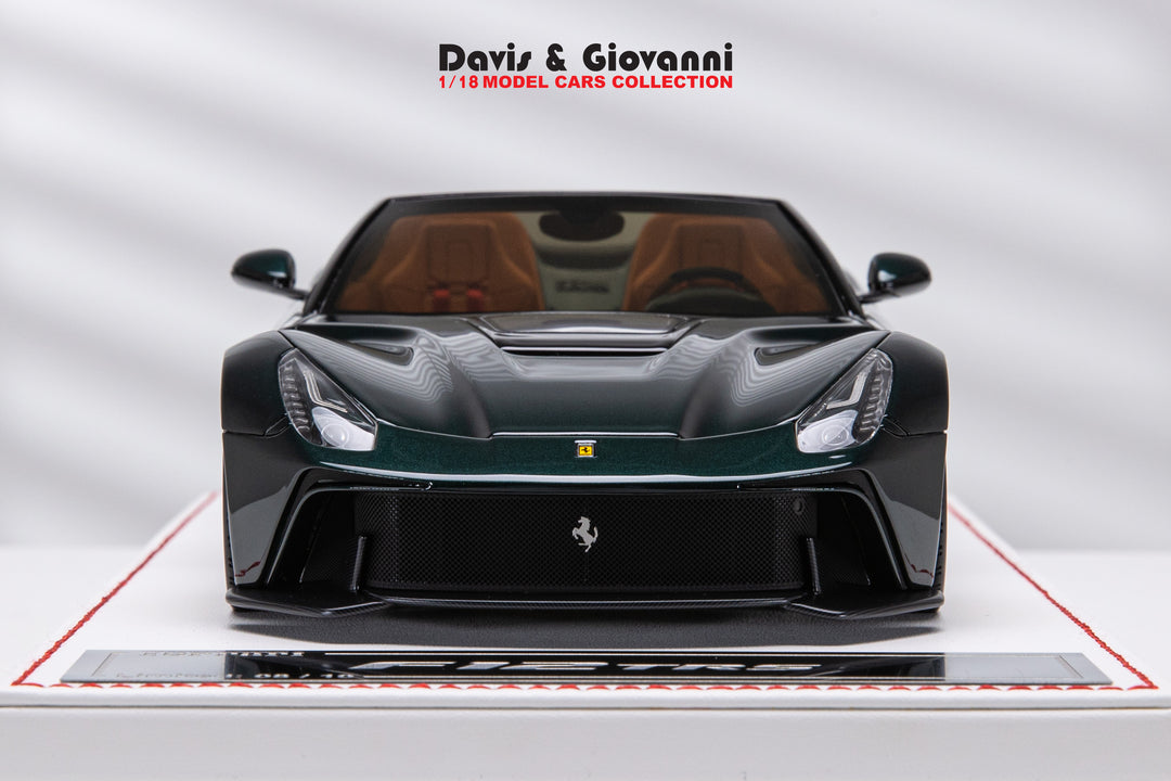Ferrari F12 TRS (Metallic Dark Green) [Davis & Giovanni] 1/18 scale