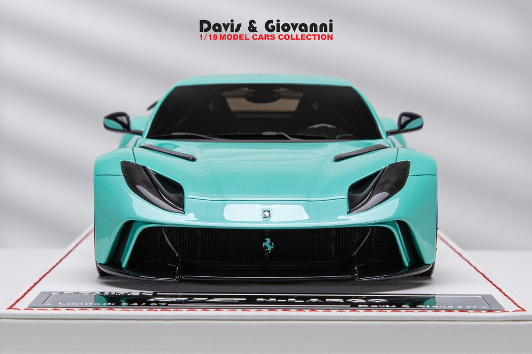Ferrari 812 N-LARGO NOVITEC (Mint Green Metallic) [Davis & Giovanni] 1/18 scale