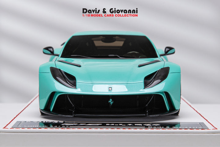 Ferrari 812 N-LARGO NOVITEC (Mint Green Metallic) [Davis & Giovanni] 1/18 scale