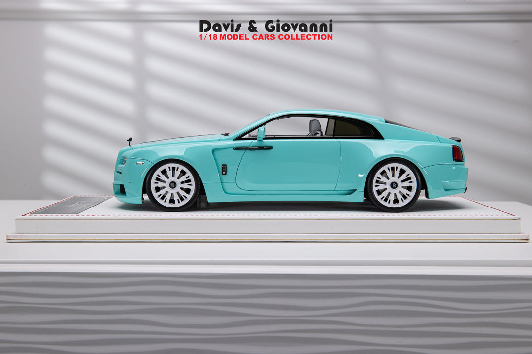 Rolls-Royce Wraith NOVITEC (Gloss Blue) [Davis & Giovanni] 1/18 scale - 1 OF 1