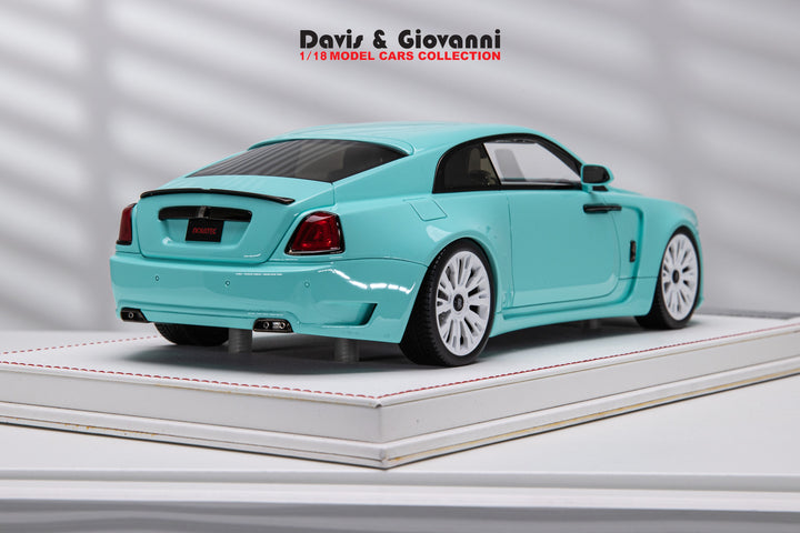 Rolls-Royce Wraith NOVITEC (Gloss Blue) [Davis & Giovanni] 1/18 scale - 1 OF 1