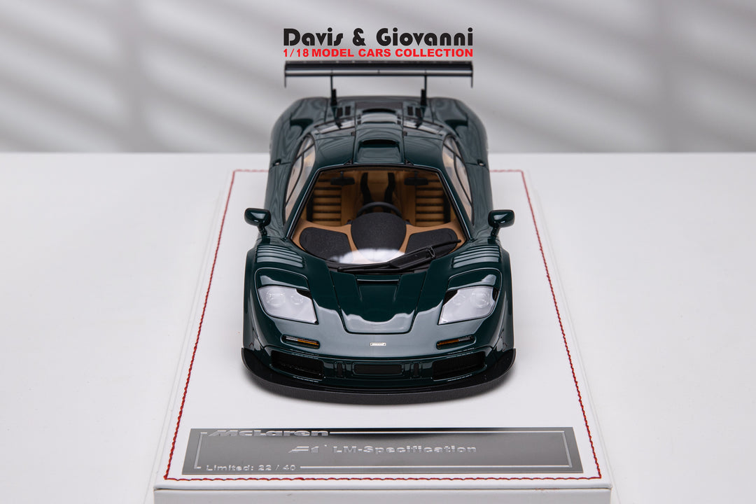McLaren F1 LM-Specification (Dark Green) [Davis & Giovanni] 1/18 scale