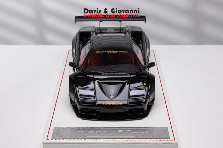 Lamborghini Diablo 6.0 LBWK (Black Gloss) [Davis & Giovanni] 1/18 scale