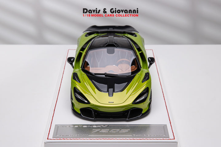 McLaren 720s VORSTEINER (Flux Green) [Davis & Giovanni] 1/18 scale
