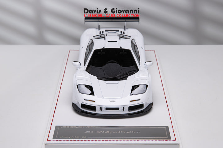 McLaren F1 LM-Specification (White) [Davis & Giovanni] 1/18 scale