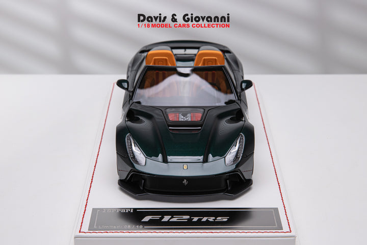 Ferrari F12 TRS (Metallic Dark Green) [Davis & Giovanni] 1/18 scale