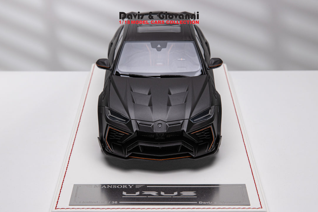 Lamborghini Urus Mansory (Exposed Carbon Fiber) [Davis & Giovanni] 1/18 scale