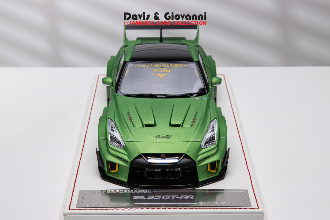 Nissan R35 GT-RR LBWK (Matt Green) [Davis & Giovanni] 1/18 scale