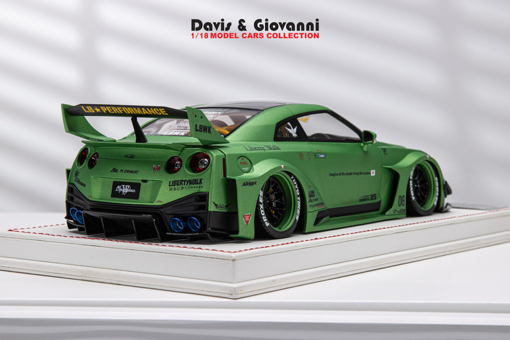 Nissan R35 GT-RR LBWK (Matt Green) [Davis & Giovanni] 1/18 scale