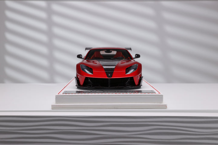 Ferrari 812 Stallone Mansory (Metallic Red) [Davis & Giovanni] 1/18 scale
