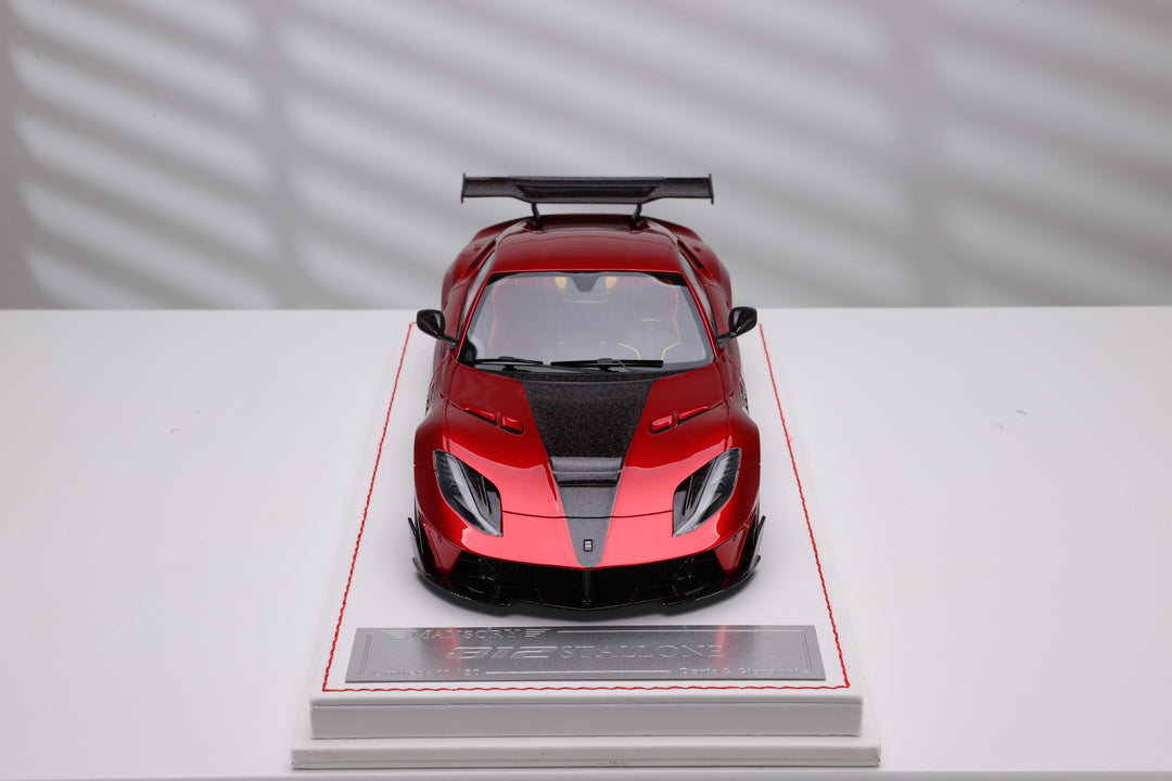 Ferrari 812 Stallone Mansory (Metallic Red) [Davis & Giovanni] 1/18 scale