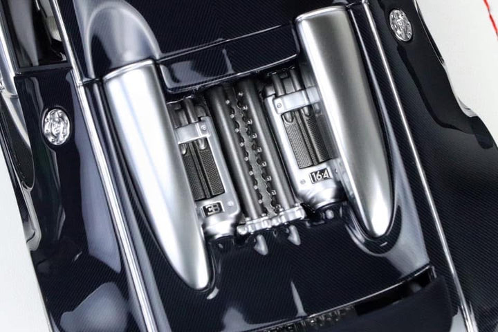 Bugatti Veyron Mansory "Vincero" (Black/ Silver) [Davis & Giovanni] 1:18 scale