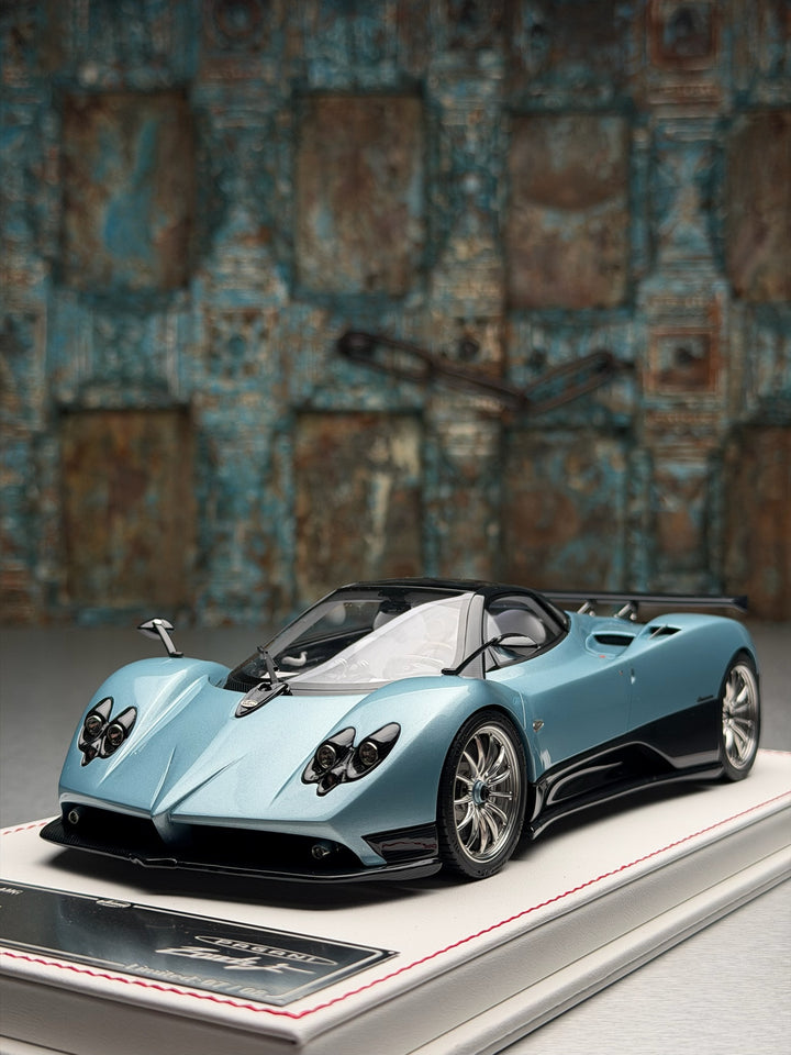 Pagani Zonda F (Azurro Tethys) [Davis & Giovanni] 1:18 scale